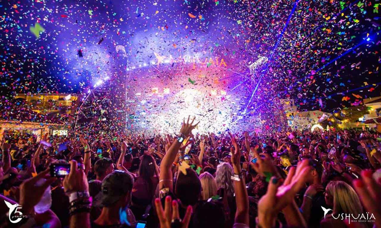 Ushuaïa Ibiza night club event 2024