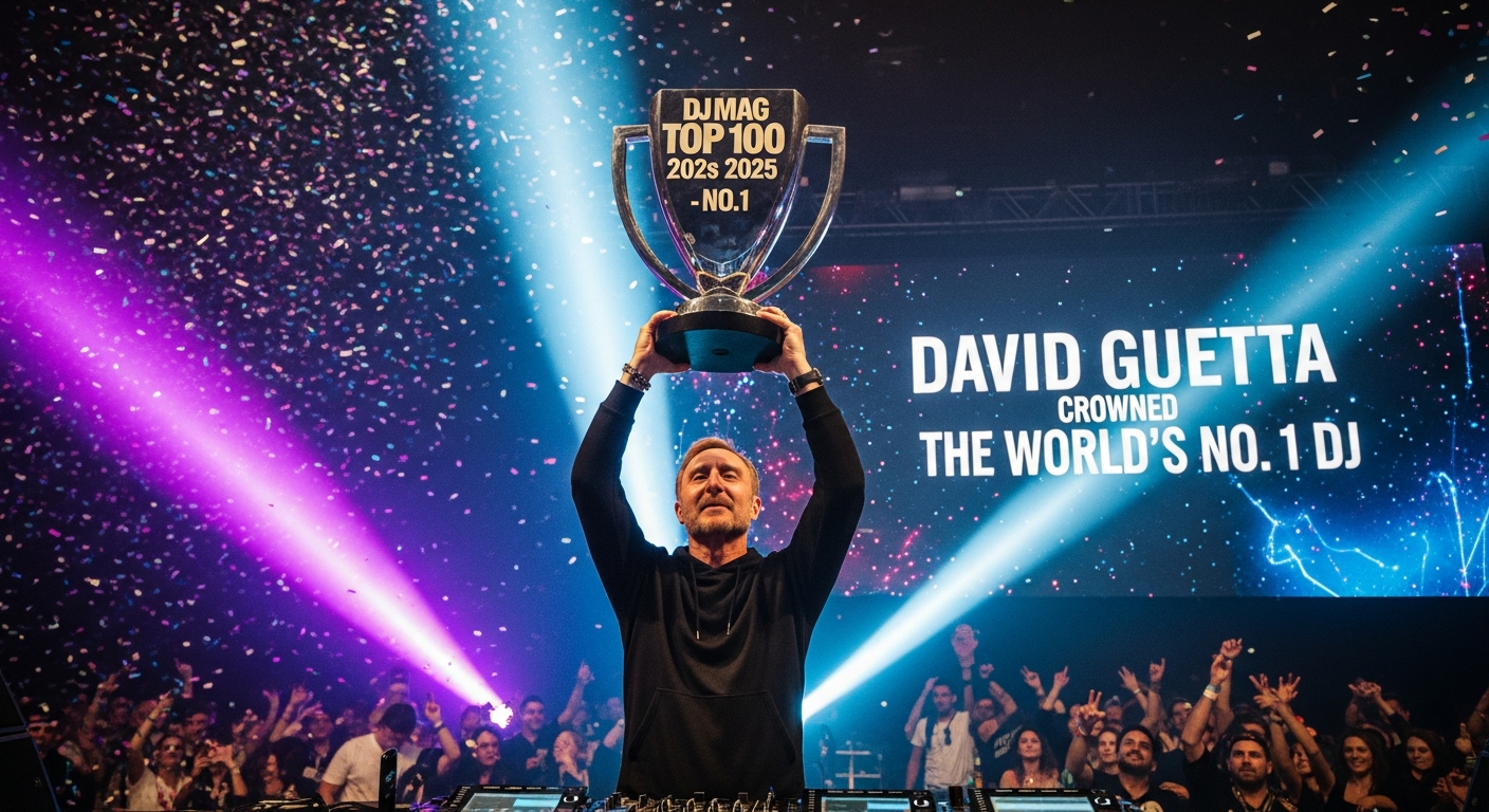 David Guetta Crowned The World's No. 1 DJ in DJ Mag's Top 100 DJs 2025