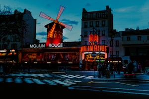The Moulin Rouge, Paris, France 